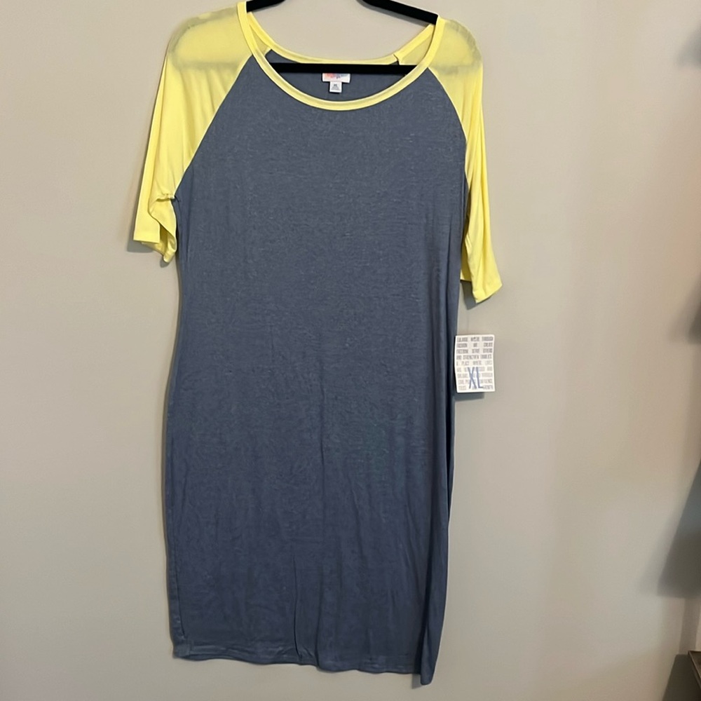 XL Solid LuLaRoe Julia Dress